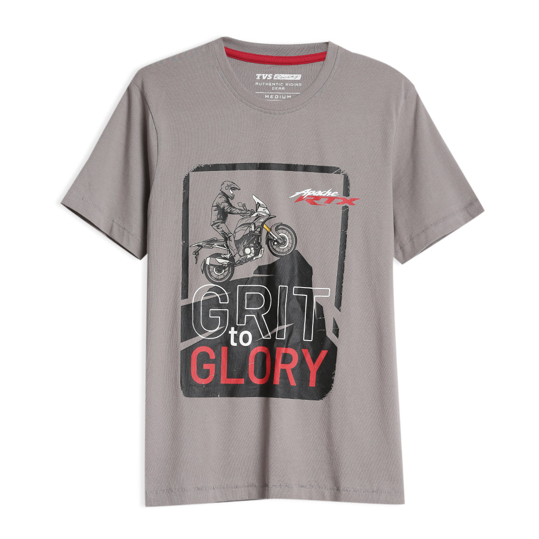 TVS Apache RTX Graphic Crew Neck T-Shirt